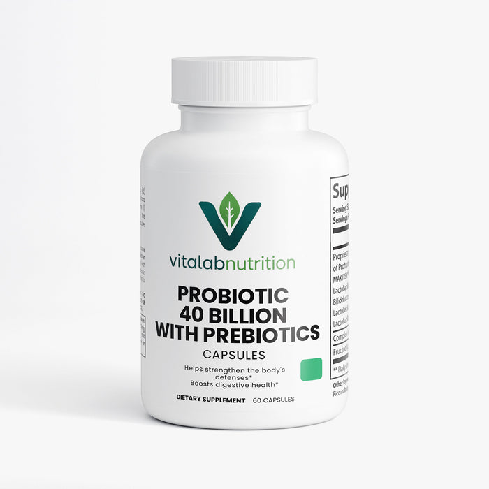 Probiotic 40 Billion with Prebiotics